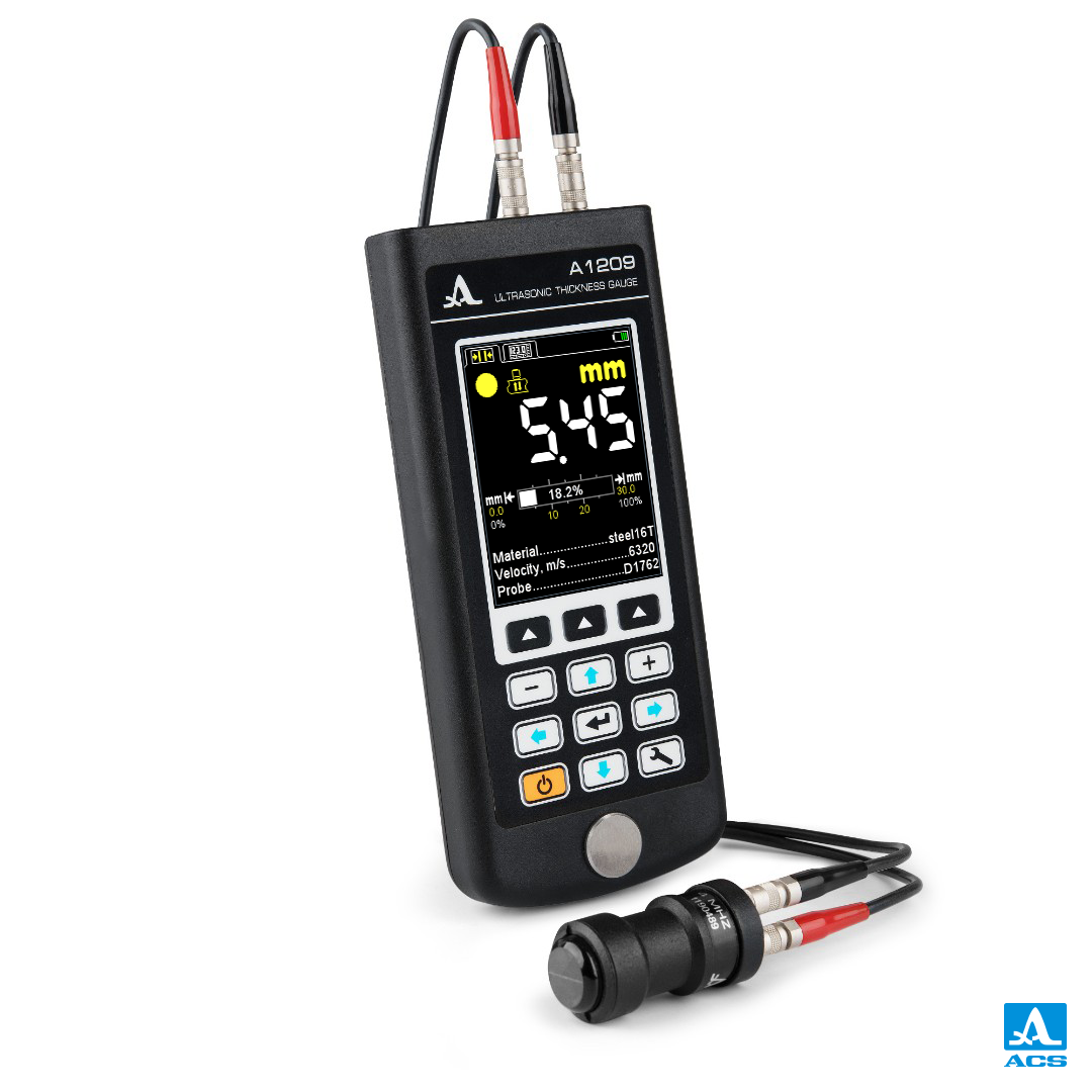 A1209 universal ultrasonic thickness gauge