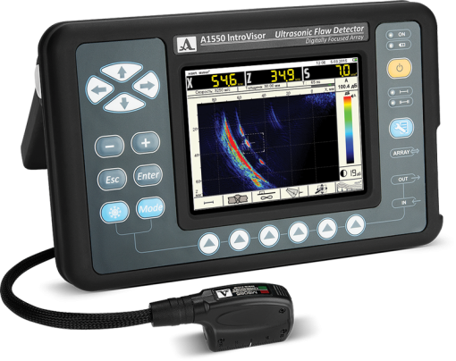 portable ultrasonic flaw detector – tomograph
